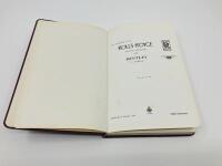 ROLLS-ROYCE SILVER SHADOW/BENTLEY T-SERIES DRIVER'S HANDBOOK [Location: Sydney] - 2