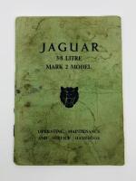 JAGUAR: An original&nbsp;Mark&nbsp;II 3.8 Driver's Handbook [Location: Sydney]