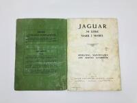 JAGUAR: An original&nbsp;Mark&nbsp;II 3.8 Driver's Handbook [Location: Sydney] - 2