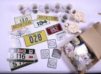 BADGES: A large collection of miscellaneous car & motorcycle badges and patches from the Eric Bourn collection [Location: Sydney] - 8