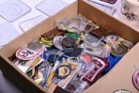 BADGES: A large collection of miscellaneous car & motorcycle badges and patches from the Eric Bourn collection [Location: Sydney] - 3