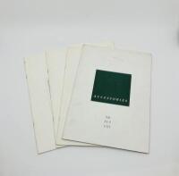 JAGUAR: A set of 1980s/1990s original brochures [Location: Sydney]