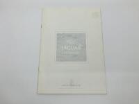 JAGUAR: A set of 1980s/1990s original brochures [Location: Sydney] - 4