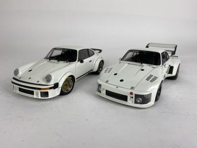 PORSCHE: Two 1:18 Porsche 934/935 Exoto models (NB description)