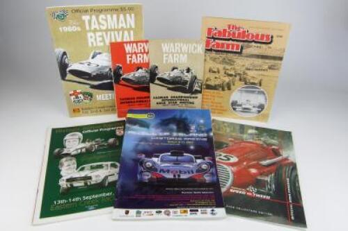 WARWICK FARM: Two programmes from Warwick Farm Tasman International meeting