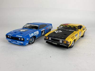 FORD: Two 1:18 Ford Falcon Coupe models (NB description)