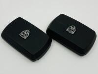 JAGUAR: A pair of original fog lamp covers to suit 1980s/1990s XJ-S models [Location: Sydney]