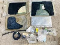 JAGUAR: A lot of accessories to suit 1980s/1990s Jaguar XJ and Daimler models, including Mudflaps, Grille Veins, original keys/blanks and other parts to suit XJ40/X300 series cars [Location: Sydney]