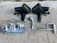 JAGUAR: A pair of under bonnet air intake vent housings for a Jaguar E-type V12 Series 3 plus other parts [Location: Sydney]