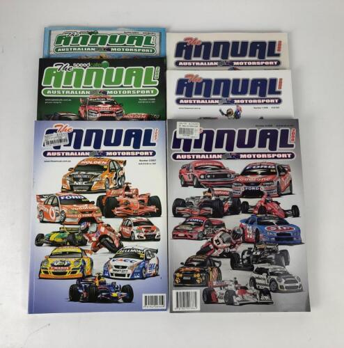 THE ANNUAL: Six editions of 'The Annual - Australian Motorsport'. Number 1/2005 to Number 6/2010