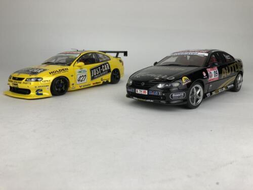 HOLDEN: Two 1:18 scale Holden racing cars (NB description)