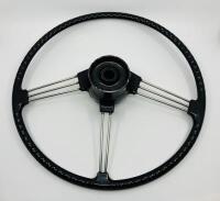 MG STEERING WHEEL: An original MGB Mark I steering wheel [Location: Sydney] - 2