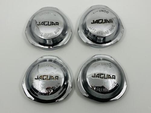 JAGUAR E-TYPE V12 SERIES 3 CHROME WIRE WHEEL NUTS: A set of four originals, in good used condition [Location: Sydney]