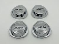 JAGUAR: A set of four new chrome wire wheel nuts in original packaging, to suit a Series 3 V12 E-type [Location: Sydney]