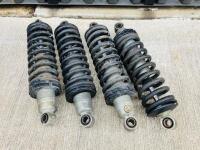 JAGUAR: A set of four GAZ adjustable rear shock absorbers with coil springs, to a suit a Jaguar E-type [Location: Sydney]