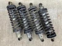 JAGUAR: A set of four GAZ adjustable rear shock absorbers with coil springs, to a suit a Jaguar E-type [Location: Sydney] - 2