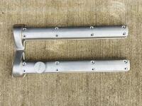 JAGUAR: A pair of rare XK 3.4-litre engine cam covers, No. C2217 and No. C2218 'Studless' to suit an early production XK120 [Location: Sydney]