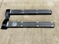 JAGUAR: A pair of alloy cam covers to suit a 4.2 6-cylinder E-type [Location: Sydney] - 2