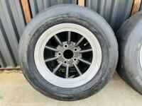 ALLOY WHEELS: A set of four alloy 'Minilite' style 15-inch wheels [Location: Sydney] - 2