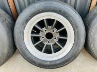 ALLOY WHEELS: A set of four alloy 'Minilite' style 15-inch wheels [Location: Sydney] - 4