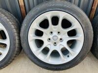 JAGUAR XKR 18-INCH ALLOY WHEELS: A set of four 'Double Five' 18-inch alloy wheels, to suit XK8 and XKR models [Location: Sydney] - 3