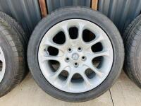 JAGUAR XKR 18-INCH ALLOY WHEELS: A set of four 'Double Five' 18-inch alloy wheels, to suit XK8 and XKR models [Location: Sydney] - 4