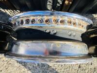 JAGUAR WIRE WHEELS: A set of five Jaguar chrome wire wheel rims from a 4.2 Series 2 E-type [Location: Sydney] - 13