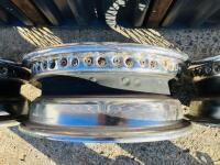 JAGUAR WIRE WHEELS: A set of five Jaguar chrome wire wheel rims from a 4.2 Series 2 E-type [Location: Sydney] - 15