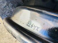 JAGUAR WIRE WHEELS: A set of five Jaguar chrome wire wheel rims from a 4.2 Series 2 E-type [Location: Sydney] - 17