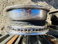 JAGUAR WIRE WHEELS: A set of five Jaguar chrome wire wheel rims from a V12 E-type [Location: Sydney] - 18