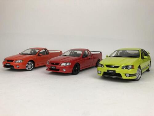 FORD: Three 1:18 scale Ford model cars (NB description)