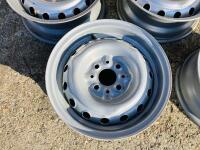 FIAT: A set of five steel 13 x 15 wheel rims [Location: Sydney] - 7