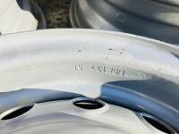 FIAT: A set of five steel 13 x 15 wheel rims [Location: Sydney] - 8