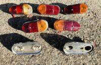 MORRIS MINI COOPER S: A collection of left and right tail light assemblies [Location: Sydney]