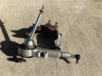 ROVER: A remote gear lever and bracket with selector gate from a 1950s Rover [Location: Sydney]