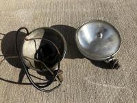 LUCAS DRIVING LIGHTS: A pair of Lucas SFT700S driving lights, one used and one for parts [Location: Sydney]