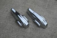 AUSTIN-HEALEY: A pair of re-chromed bumper overriders to suit a 100 Six or 3000 models [Location: Sydney] - 6