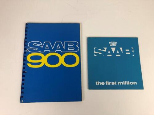 SAAB: Two Saab items. Saab 900 Press Handbook