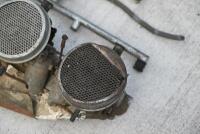 AUSTIN-HEALEY: A triple carburettor set-up to suit 3000 BN7 or BT7 models, including a crack-tested 12-port cylinder head that has never been machined, inlet valves, inlet and exhaust manifolds, triple carburettors, air cleaners and rocker cover. [Locatio - 9