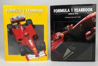 FORMULA 1: Four editions of 'Formula 1 Yearbook'. 2000-2001 to 2004-2005 - 2