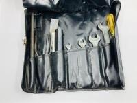 JAGUAR: A tool roll for an XJ6, complete with Heyco branded spanners [Location: Sydney] - 3