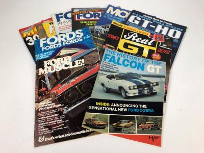 FORD: A group of Ford magazines