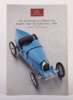 TYPE 35: A highly detailed 1:18 scale model of a Bugatti Type 35 Grand Prix&nbsp;1924 in blue by CMC&nbsp; - 2