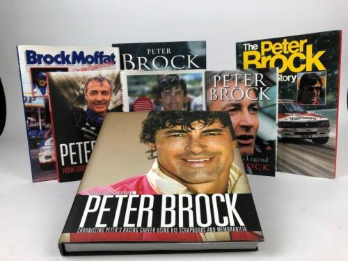 BROCK: A collection of Peter Brock hardcover books