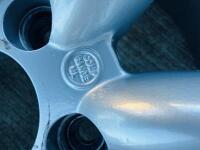 ALLOY WHEELS: A set of Compomotive 'Minilite' style alloy wheels, 15 x 7.00 from a racing Jaguar Mark II [Location: Sydney] - 9
