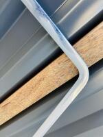 ROLLS-ROYCE: A chrome rear window surround to suit Silver Spirit/Spur models, in used condition [Location: Sydney] - 2