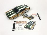 CHRYSLER: Three 1:18 scale Chrysler Valiant Charger racing cars produced by Classic Cars (NB description) - 4