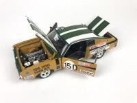 CHRYSLER: Three 1:18 scale Chrysler Valiant Charger racing cars produced by Classic Cars (NB description) - 13
