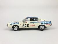 CHRYSLER: Three 1:18 scale Chrysler Valiant Charger racing cars produced by Classic Cars (NB description) - 18