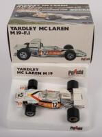 MC LAREN M19:&nbsp;A 1:25 scale Yardley Mc Laren M19&nbsp;- F1 model car, model number FX5, made by Polistil, in original box, made in Italy&nbsp;